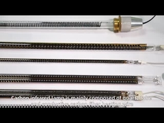 আরএস কার্বন ফাইবার কোয়ার্টজ হিটার টিউব, একক টিউব ইনফ্রারেড হিটিং ল্যাম্প