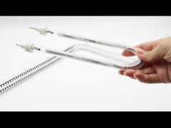 শিল্প ব্যবহারের জন্য উচ্চ তাপমাত্রা প্রতিরোধী ইনফ্রারেড হিটিং উপাদান টিউব