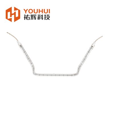 ১৫০-৬০০০ ওয়াট পাওয়ার এবং ৫০০০ ঘন্টা জীবনকাল সহ ইন্ডাস্ট্রিয়াল গ্রেড কোয়ার্টজ গ্লাস ইনফ্রারেড হিটিং এলিমেন্ট টিউব