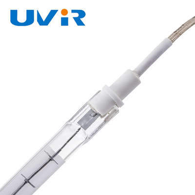 শিল্প অ্যাপ্লিকেশনগুলির জন্য ১ সেকেন্ড প্রতিক্রিয়া সময় সহ ৫০০ মিমি মোট দৈর্ঘ্য এবং ৪৩০ মিমি গরম করার দৈর্ঘ্যের একক টিউব কোয়ার্টজ ইনফ্রারেড ল্যাম্প