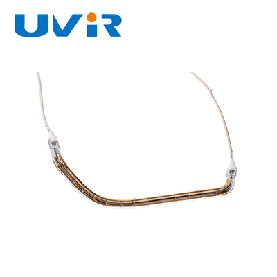 ভালো দাম সোনা প্লেটেড 3D ইনফ্রারেড হিটিং এলিমেন্ট টিউব 150-6000W অনলাইন