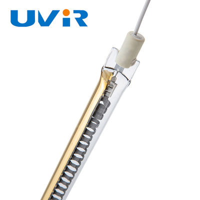 ভালো দাম 400V কার্বন ফাইবার আইআর কোয়ার্টজ হিটার ল্যাম্প R7S গোল্ড কোটিং অনলাইন