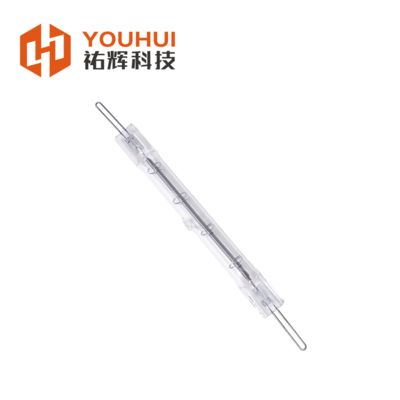 ভালো দাম Customizable 200-4000W Clear Quartz Tungsten Filament Infrared Heating Lamp with 1-2μm Wavelength and 5000h Working Time অনলাইন