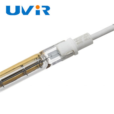 ভালো দাম স্বর্ণ ধাতুপট্টাবৃত আরএস বেস শর্ট ওয়েভ ইনফ্রারেড হিটিং ল্যাম্প 500W 230V অনলাইন