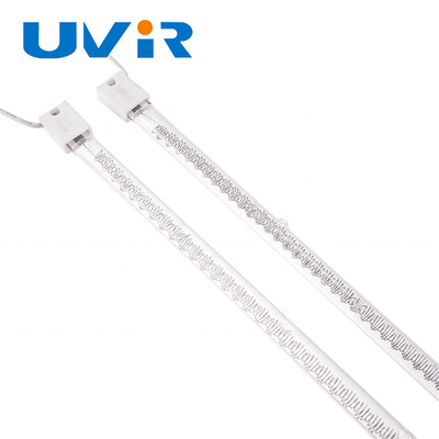 ভালো দাম কোয়ার্টজ টিউব এবং SK15 বেস সহ 1500W IR হ্যালোজেন হিটিং ল্যাম্প 220V অনলাইন