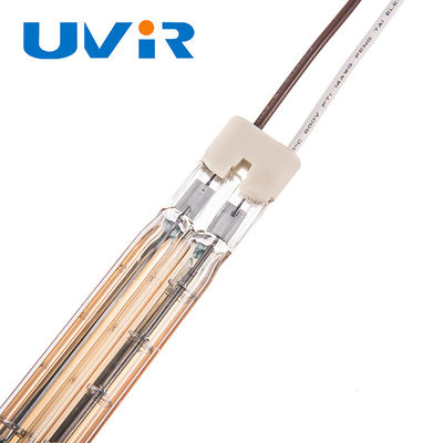 ভালো দাম মুদ্রণ যন্ত্রের জন্য 5400W 11x23 মিমি গোল্ড লেপযুক্ত আইআর হিটার ল্যাম্প অনলাইন