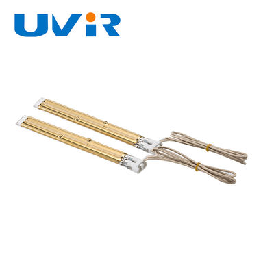 ভালো দাম 1338W সোনার প্রলেপযুক্ত কোয়ার্টজ ইনফ্রারেড হিট ল্যাম্প টিউব অনলাইন