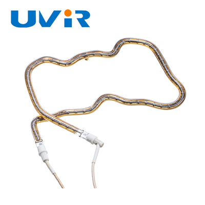 ভালো দাম কাস্টম গোল্ড কোটিং করা কোয়ার্টজ হ্যালোজেন ইনফ্রারেড হিটিং ল্যাম্প ১৫০-৬০০০W অনলাইন