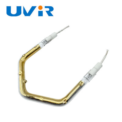 শিল্প প্রক্রিয়ার জন্য 45-480V ভোল্টেজ এবং গোল্ড রিফ্লেক্টর সহ বহুমুখী 150-6000W ইনফ্রারেড হিটিং এলিমেন্ট টিউব