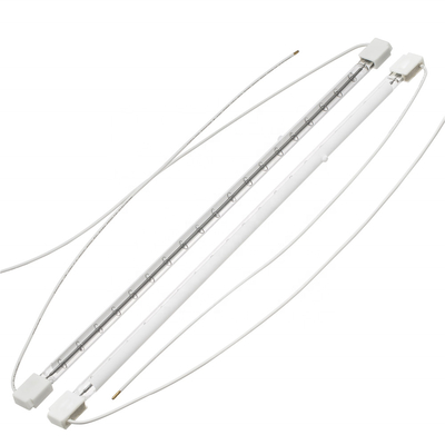 ফ্লোয়িং মেশিনের জন্য 2500W 400V ইনফ্রারেড হিটিং টিউব সাদা প্রতিফলক
