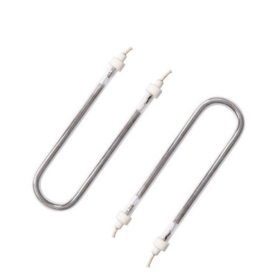 ইউ-টাইপ স্বচ্ছ কোয়ার্টজ ইনফ্রারেড হিটিং এলিমেন্ট টিউব ২০০-৪০০০W