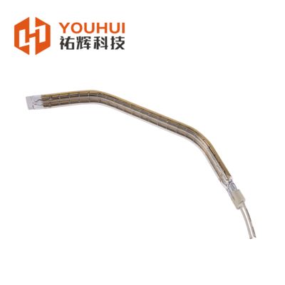 OEM গোল্ড লেপযুক্ত ইনফ্রারেড হিটিং এলিমেন্ট টিউব 150-6000W