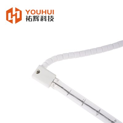 SK15 বেস 200-4000W কোয়ার্টজ হ্যালোজেন ইনফ্রারেড হিটার ল্যাম্প, যার তরঙ্গদৈর্ঘ্য 1-2µm এবং শিল্প গরম করার জন্য 5000 ঘন্টা কাজের সময়