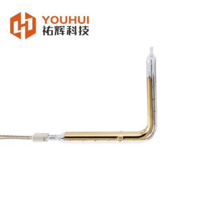 ভালো দাম L-Shaped 11x23mm Fast Heating Customizable High Efficiency Infrared Heating Element Tube 200-6000W অনলাইন