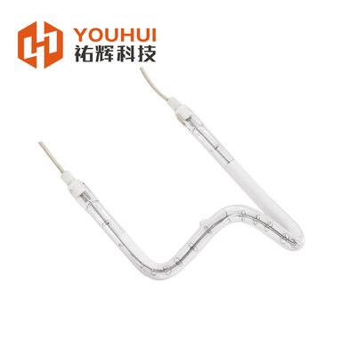 ভালো দাম 150-6000W পাওয়ার এবং 45-480V ভোল্টেজের সাথে সাদা প্লাস্টিকের কোয়ার্টজ ইমিটার ইনফ্রারেড হিটিং এলিমেন্ট টিউব অনলাইন