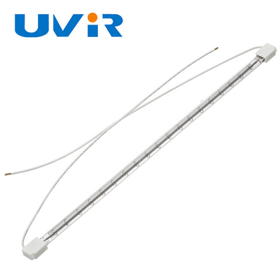 400V 2500W শর্ট ওয়েভ IR হ্যালোজেন ল্যাম্প কোয়ার্টজ টিউব সহ