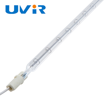UVIR ইনফ্রারেড হ্যালোজেন কোয়ার্টজ ল্যাম্প, গরম করার জন্য দীর্ঘ ইনফ্রারেড হিটার ল্যাম্প