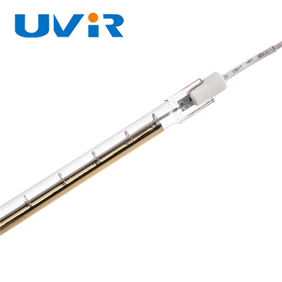 হাওলজেন কোয়ার্টজ ইনফ্রারেড ল্যাম্প 230V 600W R7S গোল্ড লেপ গরম করার জন্য