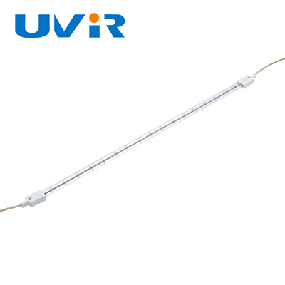 ভালো দাম 220V 1500W SK15S ক্লিয়ার আইআর হ্যালোজেন হিটিং টিউব 5000 ঘন্টা জীবনকাল অনলাইন