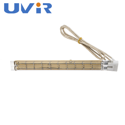 ভালো দাম ১15V 600W গোল্ড টুইন টিউব ইনফ্রারেড হিটার পেইন্ট শুকানোর জন্য অনলাইন