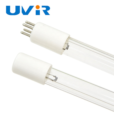 GPH212T5L 4P জীবাণু নাশক Uv লাইট বাল্ব 10W 4 PIN একক প্রান্ত জল চিকিত্সার জন্য