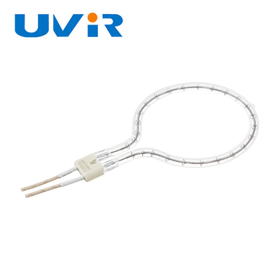 ভালো দাম 230V 1850W ক্লিয়ার কোয়ার্টজ টিউব রিং ইনফ্রারেড ল্যাম্প অনলাইন